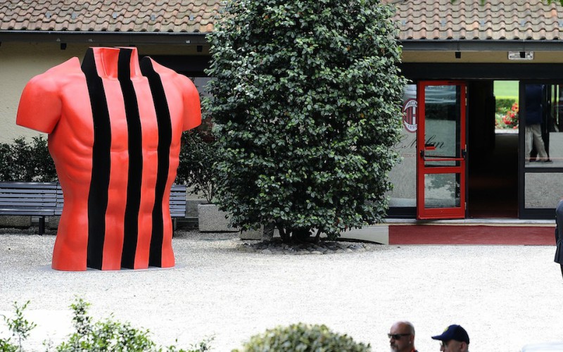 José Mauri Antonio Donnarumma Raoul Bellanova Vincenzo Montella Conferenza stampa Montella Milan -Juventus
