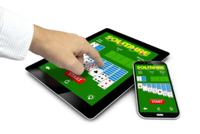 cellulare tablet gioco solitario