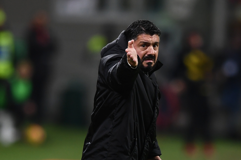 Gennaro Gattuso Genoa-Milan Atalanta-Milan Lazio-Milan
