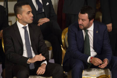 Luigi Di Maio e Matteo Salvini