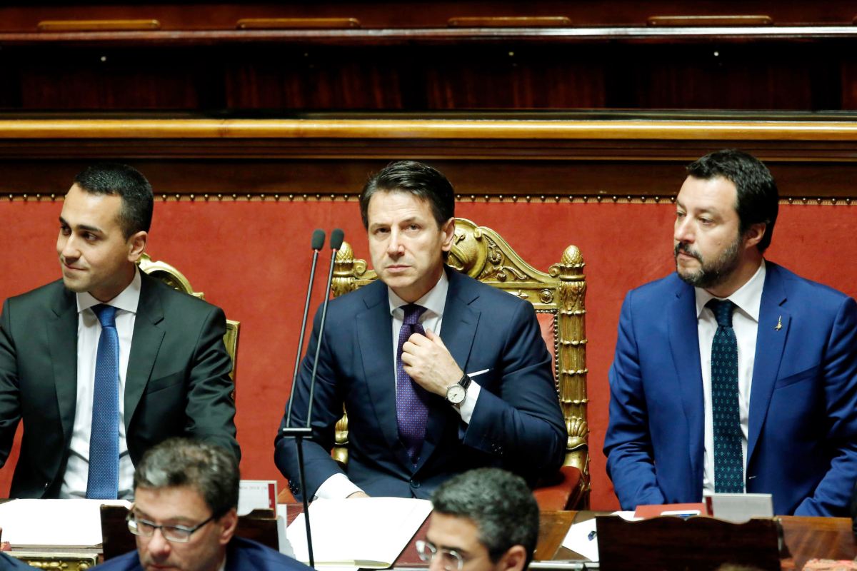 Giuseppe Conte Matteo Salvini Luigi Di Maio