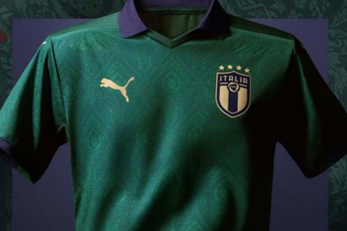 Italia maglia verde