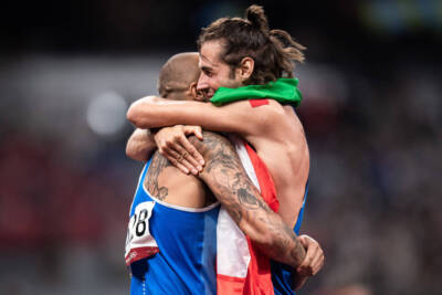 Gianmarco Tamberi Marcell Jacobs