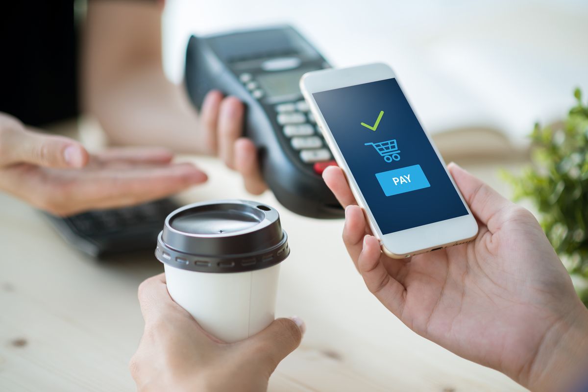 Pagamento con smartphone