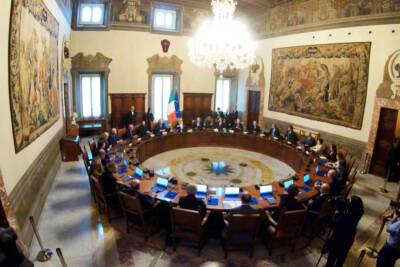 primo consiglio dei Ministri governo Meloni