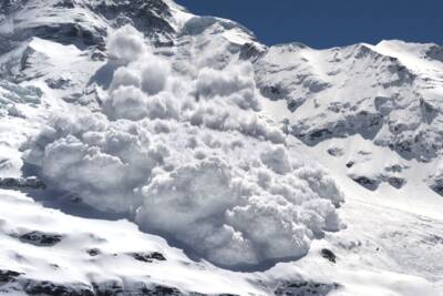valanga di neve