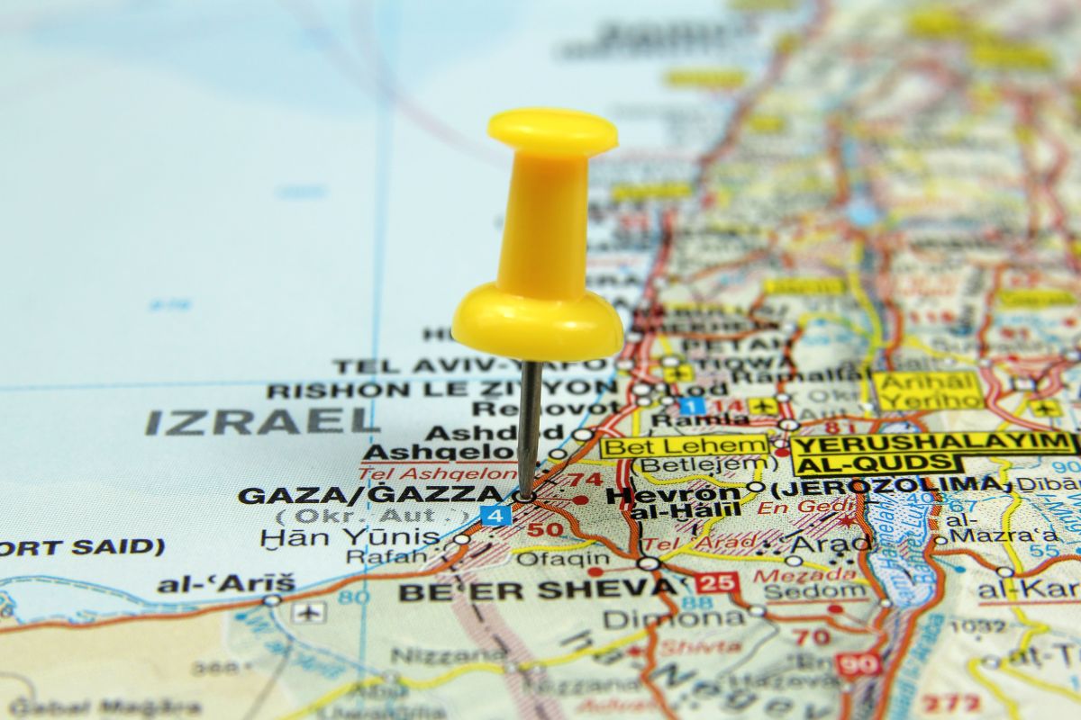 Israele palestina striscia di Gaza