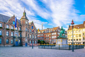 Città di Dusseldorf in Germania