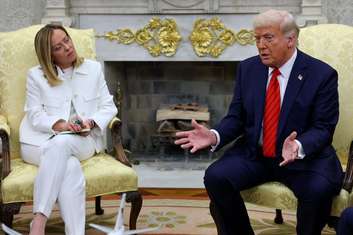 incontro tra Giorgia Meloni e Donald Trump