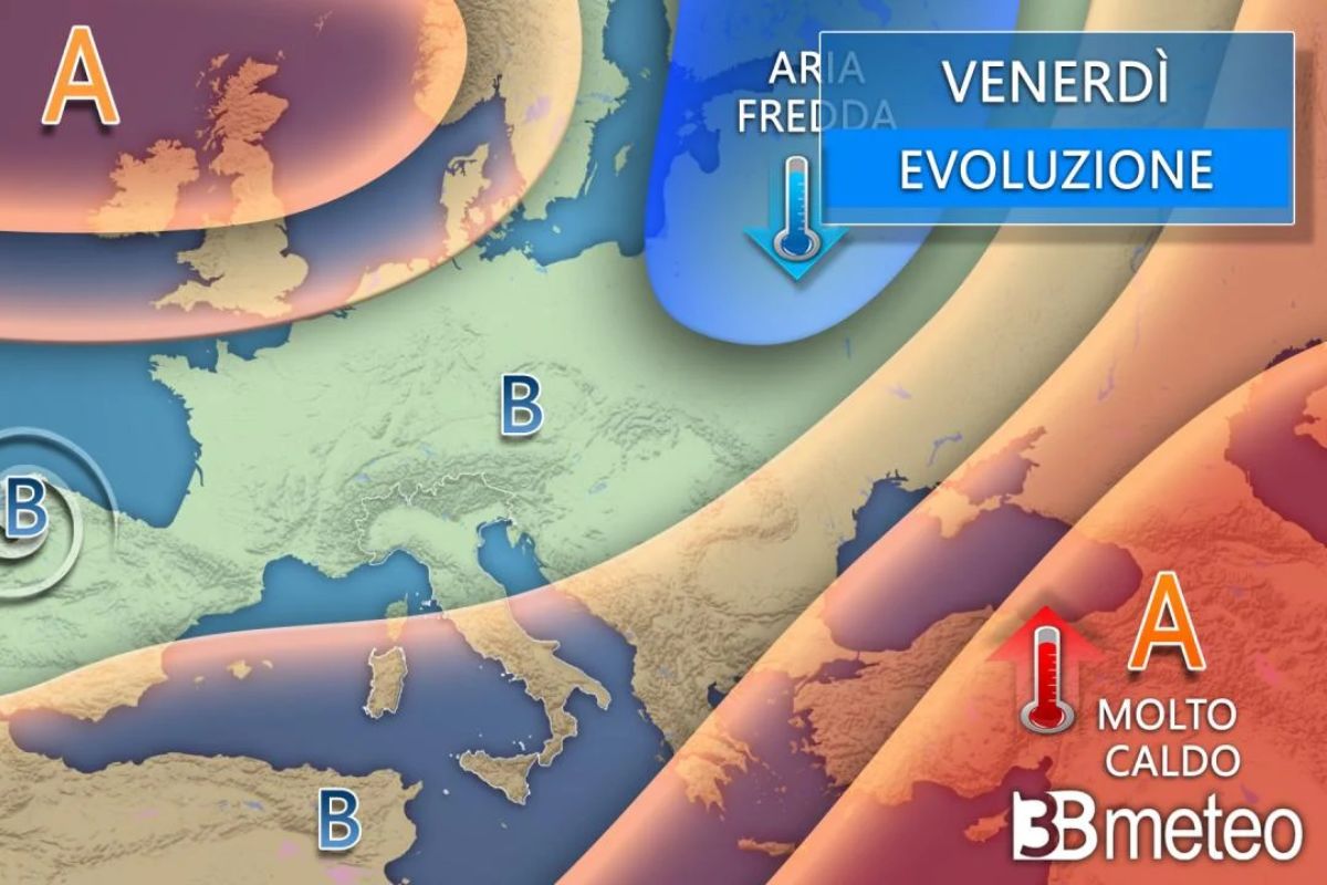 Meteo 9 maggio 2025