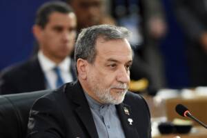 il Ministro degli Esteri dell'Iran Abbas Araghchi